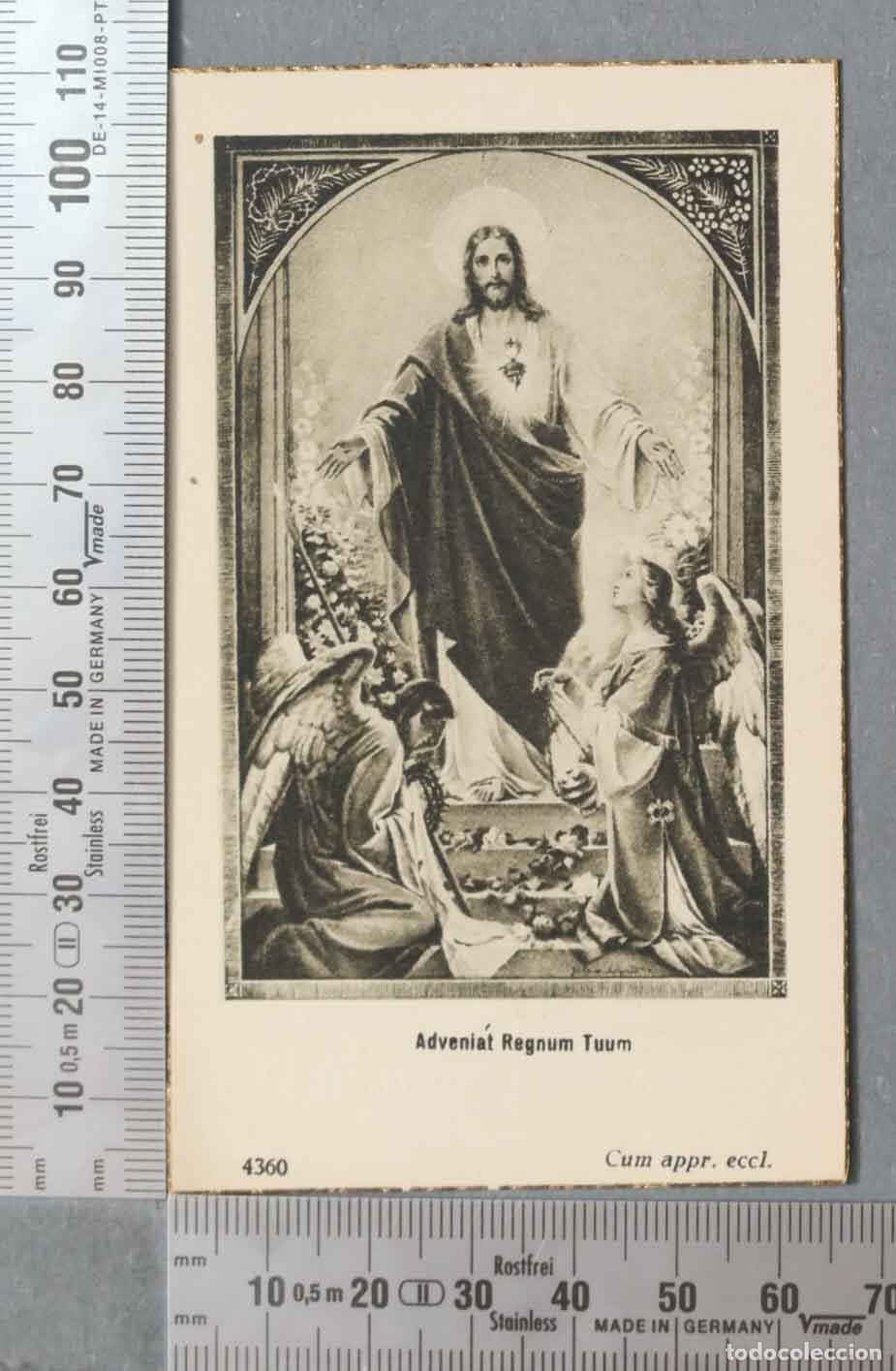 Postkarten: ESTAMPA. ADVENIAT REGUN TUUM. DIA RETIRO CONSEJO SUPERIOR J DE ACCION CATOLICA