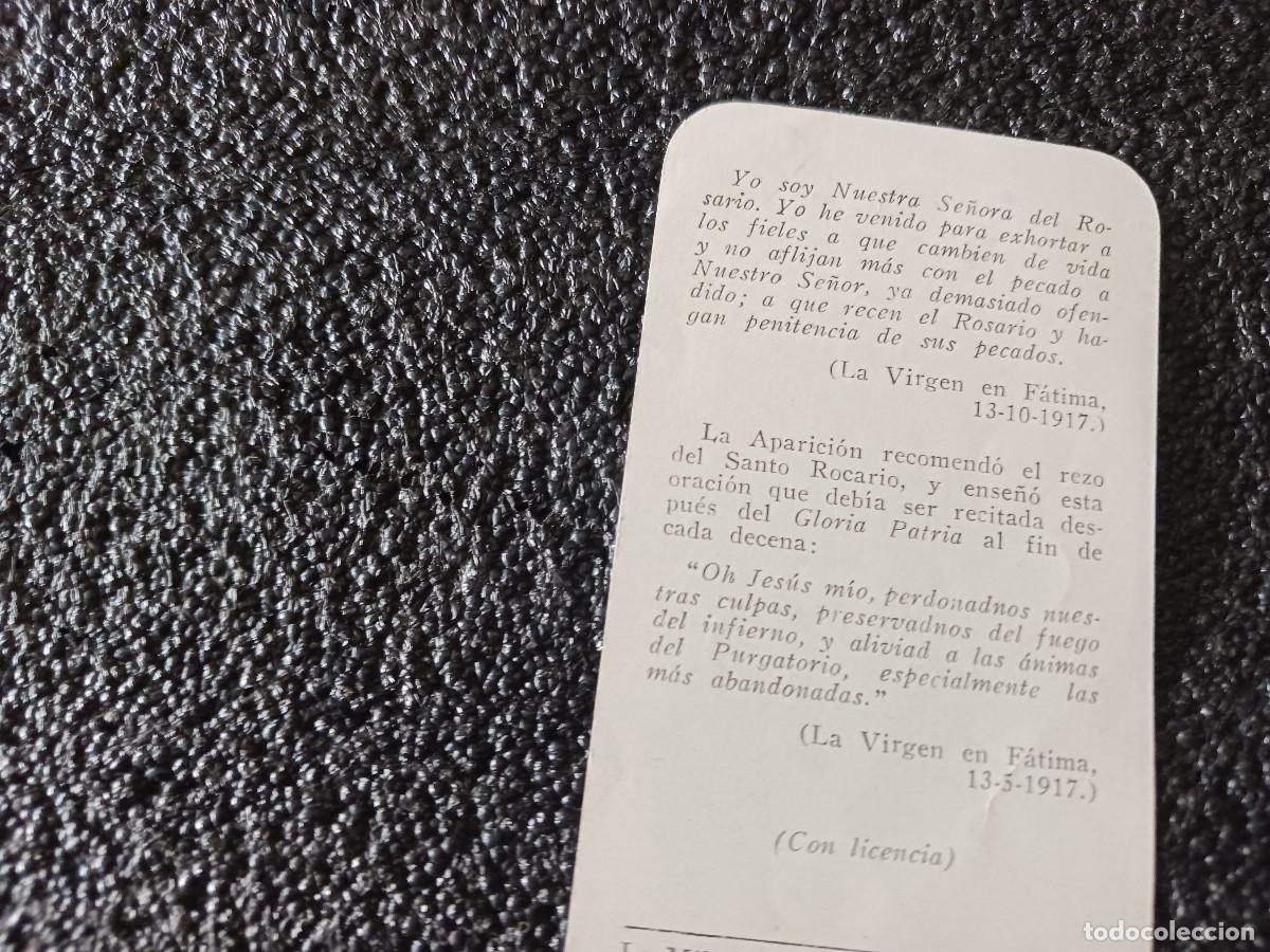 Postales: estampilla la virgen de fatima - Foto 2