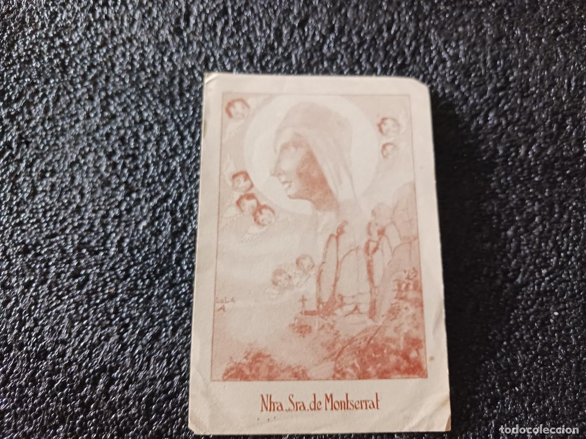 Cartoline: estampilla ntra. sra. de montserrat