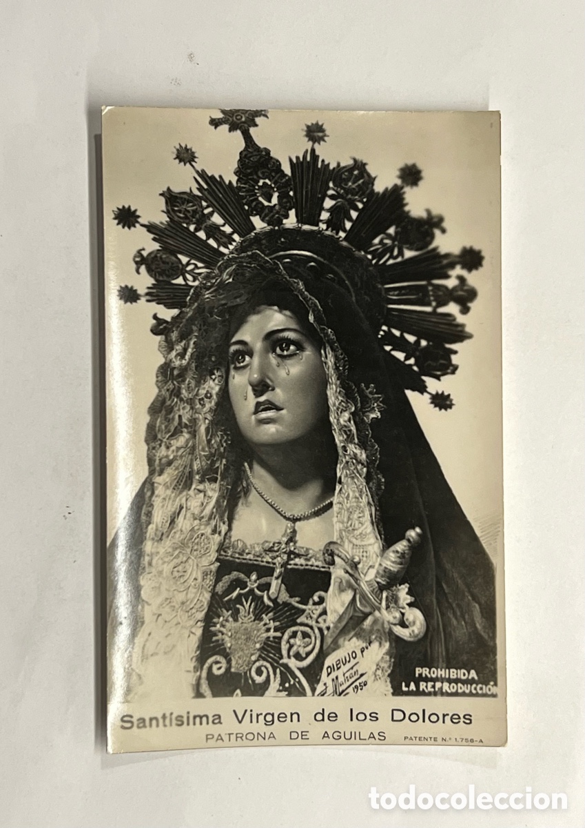 santísima virgen de los dolores. patrona de agu - Buy Religious