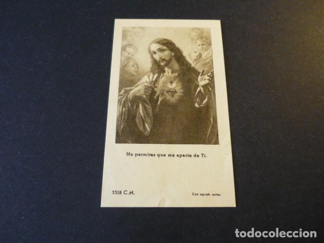 Postales: SAGRADO CORAZON DE JESUS ANTIGUA ESTAMPA