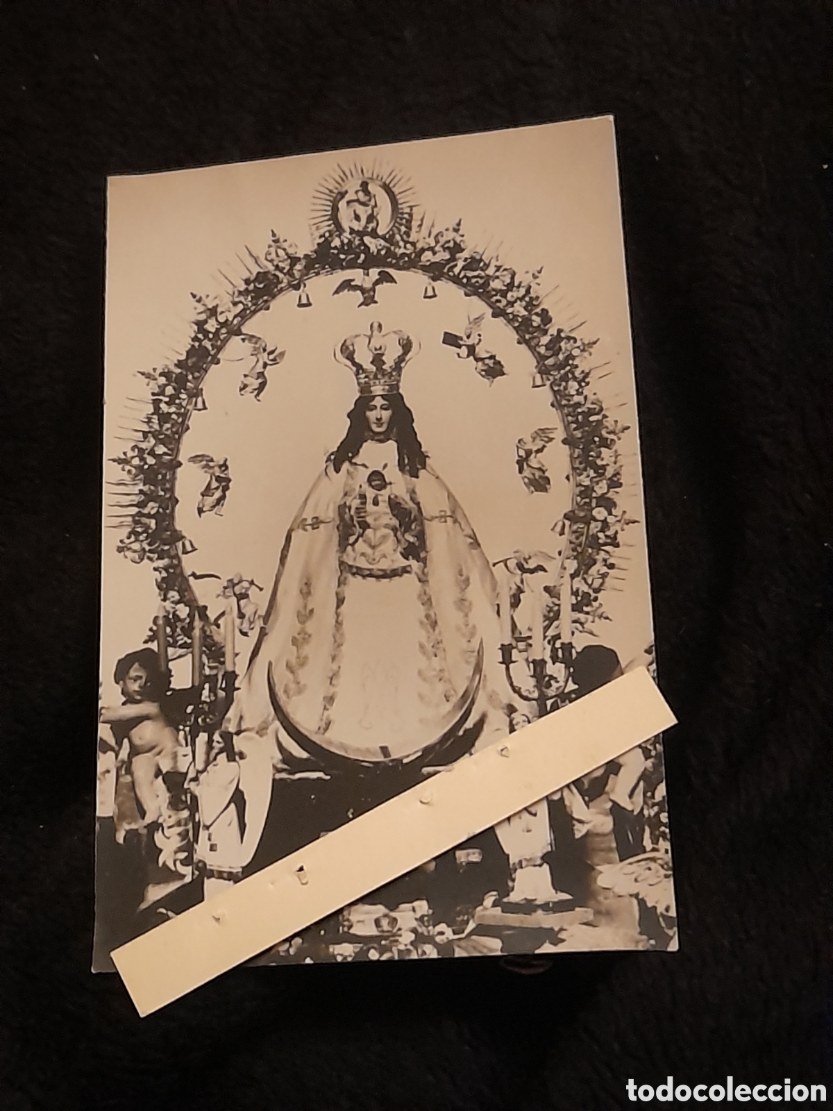 Postales: Antigua foto postal, Nuestra Se&ntilde;ora de la Poveda, Villa del Prado