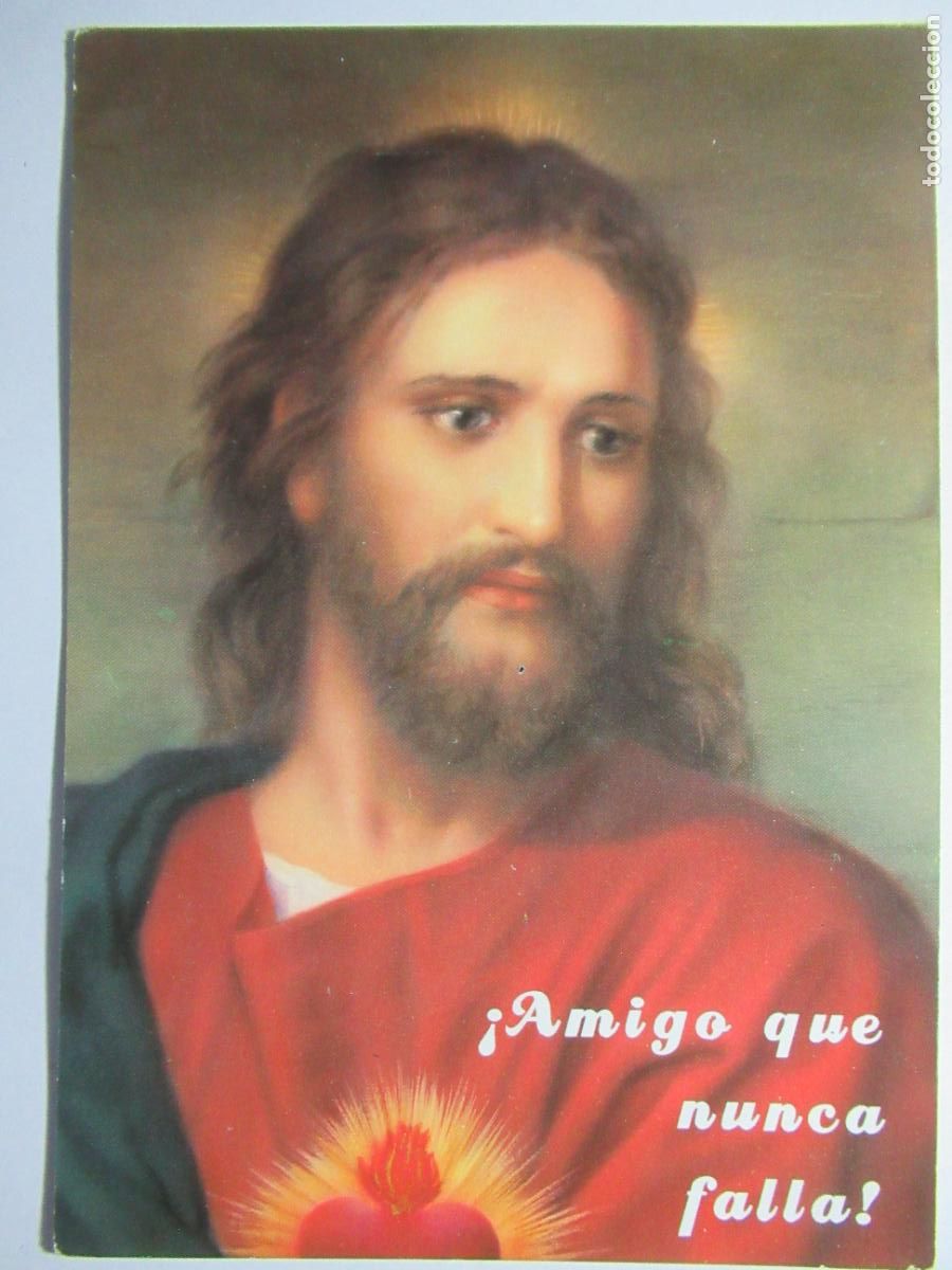 Postales: Postal Jes&uacute;s - &iexcl;Amigo que nunca falla! - Foto 1