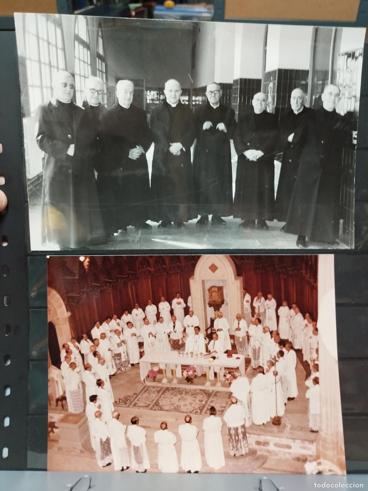 Postais: CONJUNTO DE 8 FOTOGRAFIAS RELIGIOSAS RELATIVAS AL PADRE RAMON MANSO PEREZ. VER FOTOS