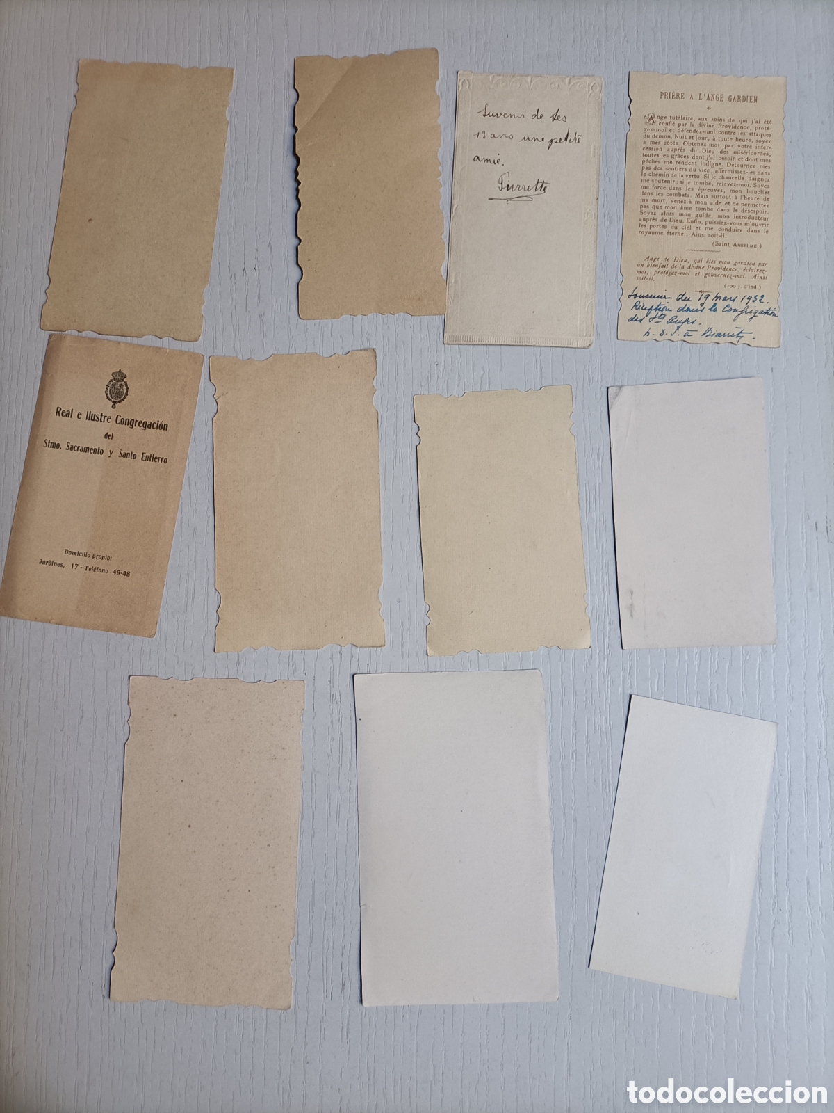 Postales: Lote de 66 recordatorios estampas etc. - Foto 5
