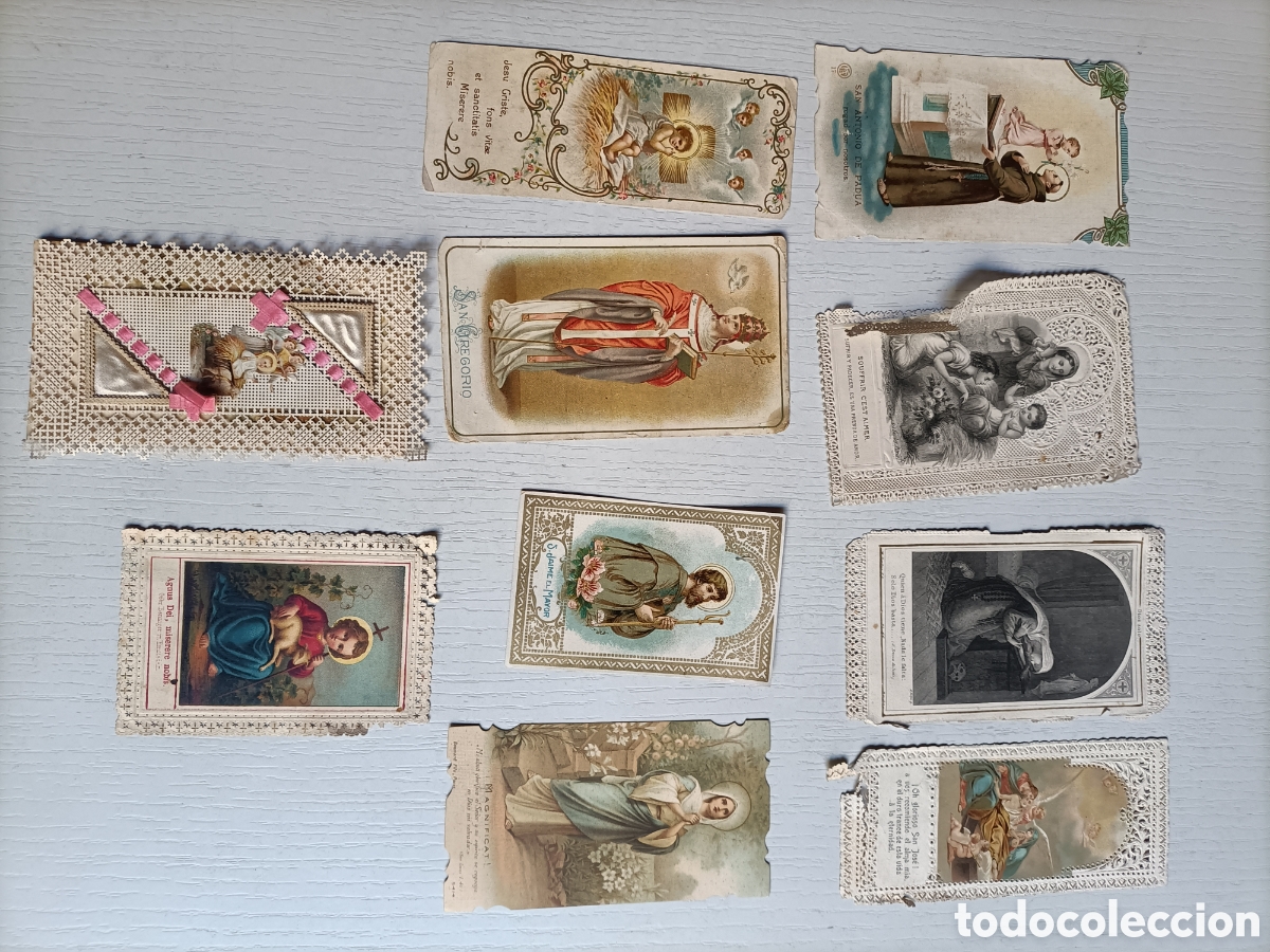 Postales: Lote de 66 recordatorios estampas etc. - Foto 6