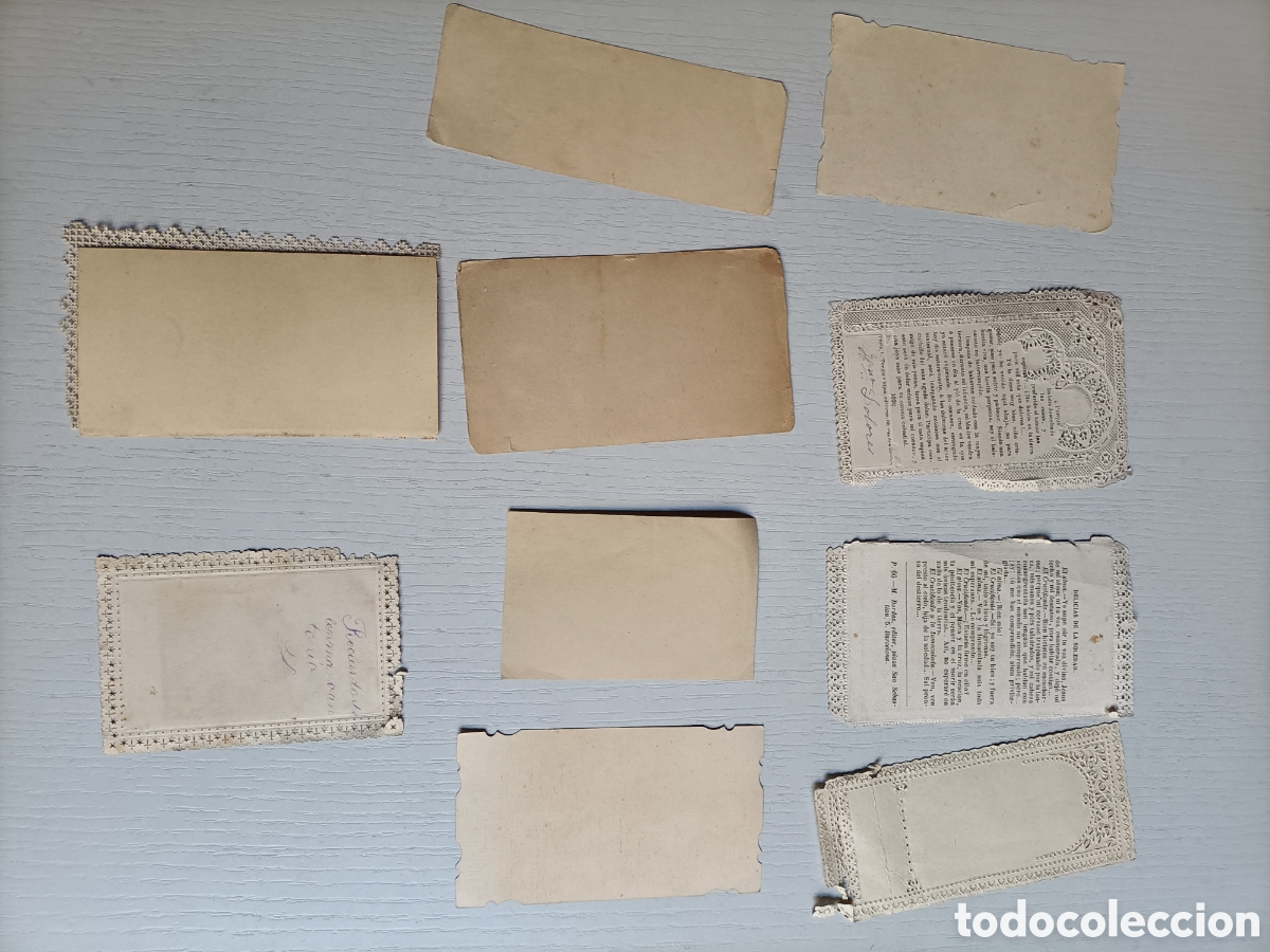 Postales: Lote de 66 recordatorios estampas etc. - Foto 7