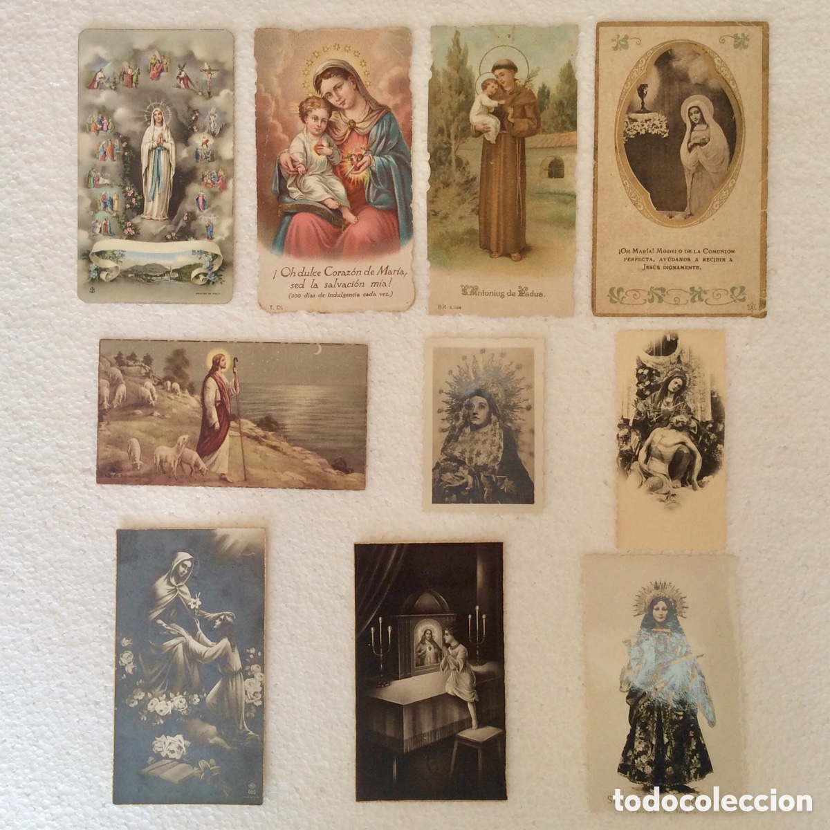 Postcards: 10 estampas religiosas antiguas