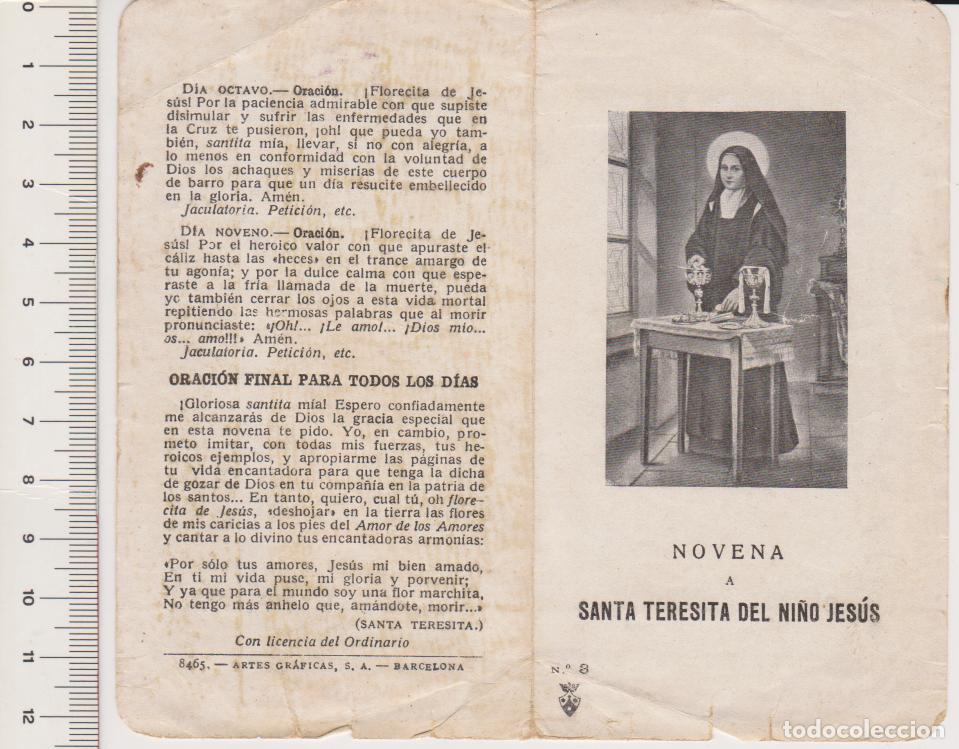 Postales: Novena a Santa Teresita del Ni&ntilde;o Jes&uacute;s n&ordm; 3