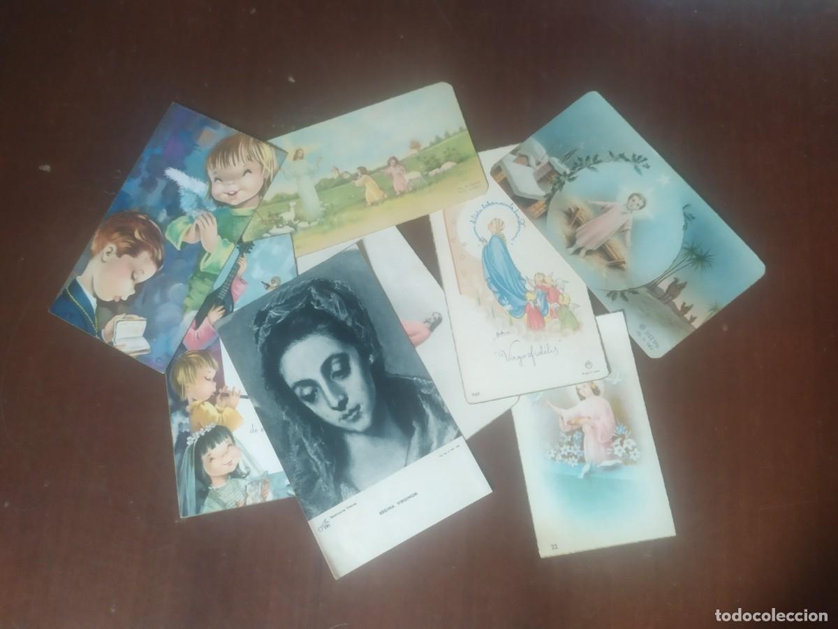 Postales: Lote de estampas religiosas - Foto 1