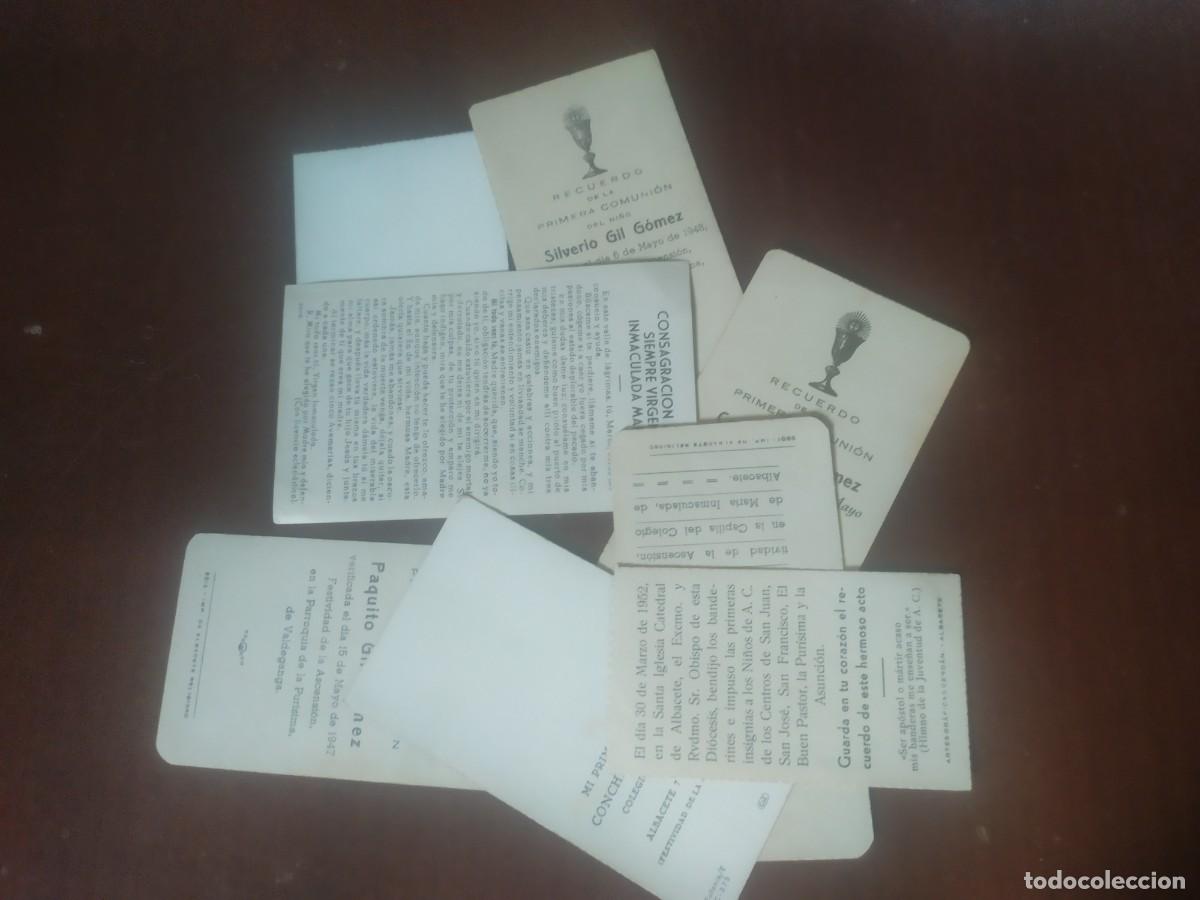 Postales: Lote de estampas religiosas - Foto 2