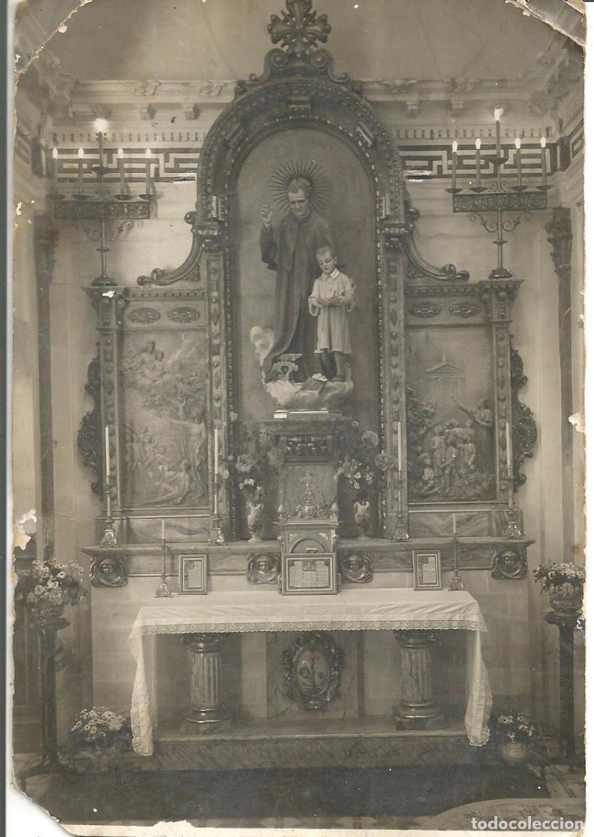Postcards: POSTAL CAPILLA, ALTAR CON IMAGEN DE SAN JUAN BOSCO - 16X11 CM