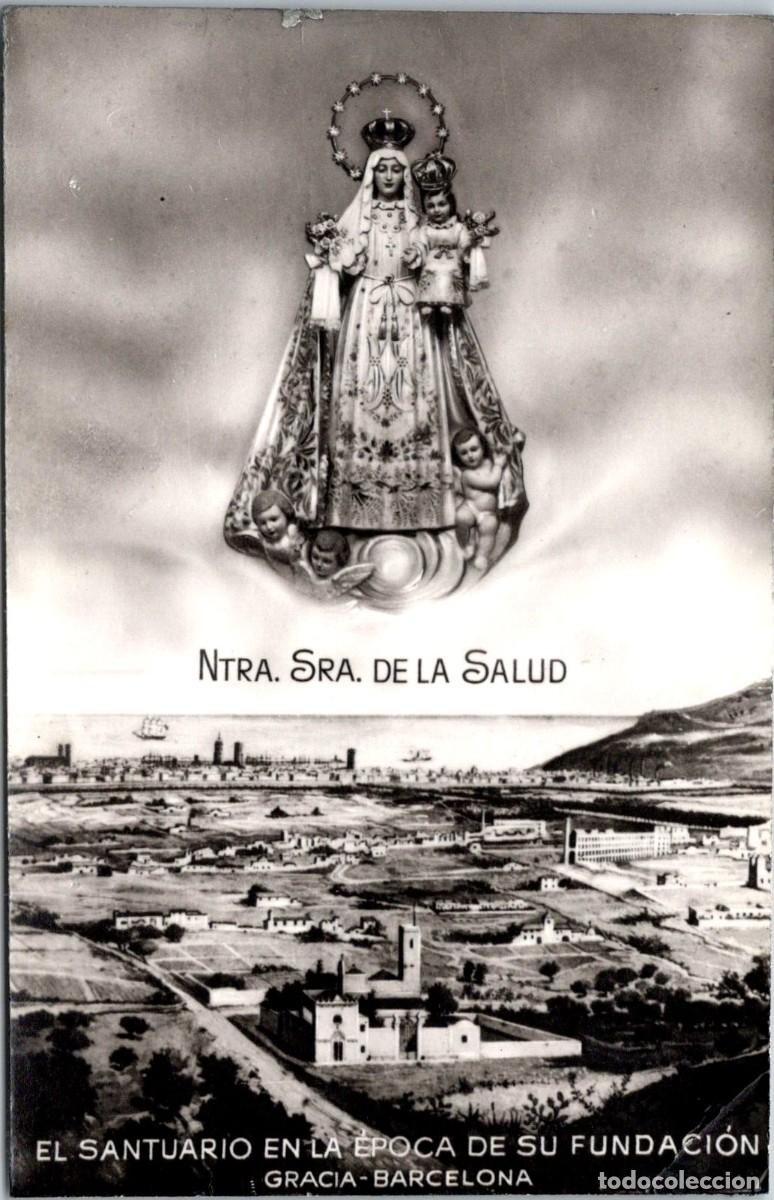 Postkarten: Ntra. Sra. de la Salud - El Santuario en la &Eacute;poca de su Fundaci&oacute;n - Barcelona amurallada a&ntilde;o 1864