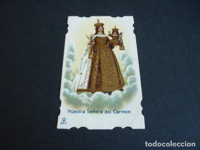 Cartes Postales: NUESTRA SE&Ntilde;ORA DEL CARMEN ANTIGUA ESTAMPA