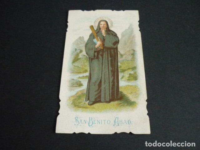 Postales: SAN BENITO ABAD ANTIGUA ESTAMPA