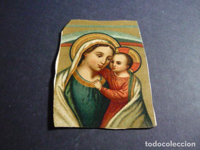 Postkarten: VIRGEN Y EL NI&Ntilde;O ANTIGUA ESTAMPA