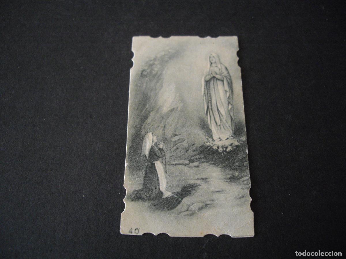 Postais: NUESTRA SE&Ntilde;ORA DE LOURDES ANTIGUA ESTAMPA