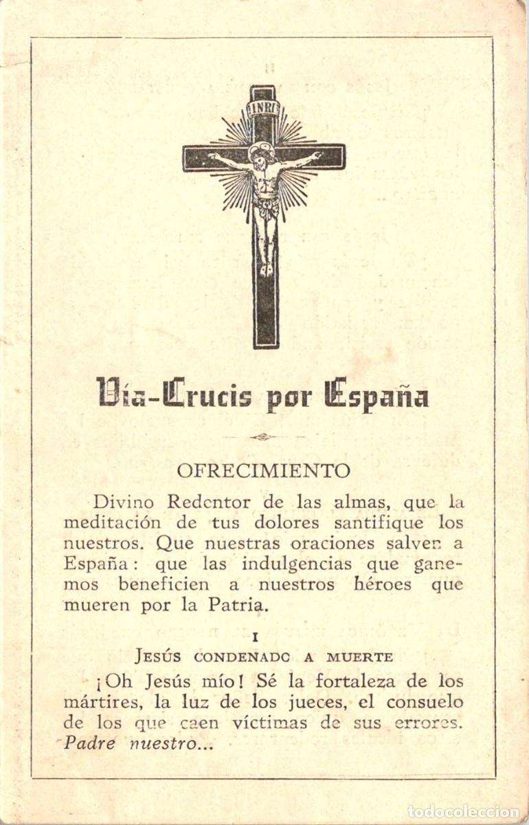 Postkarten: V&iacute;a Crucis por Espa&ntilde;a -11.11.1936-Antonius Ormaz&aacute;bal-Vicarius Generalis-Ed. Social Cat&oacute;lica -Vitoria