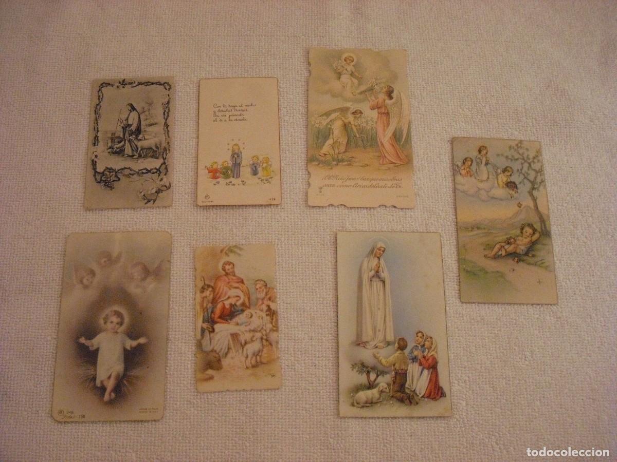 Postales: ESTAMPAS RELIGIOSAS , LOTE DE 7 - Foto 1
