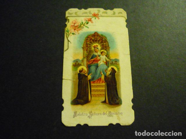 Postais: NUESTRA SE&Ntilde;ORA DEL ROSARIO ANTIGUA ESTAMPA
