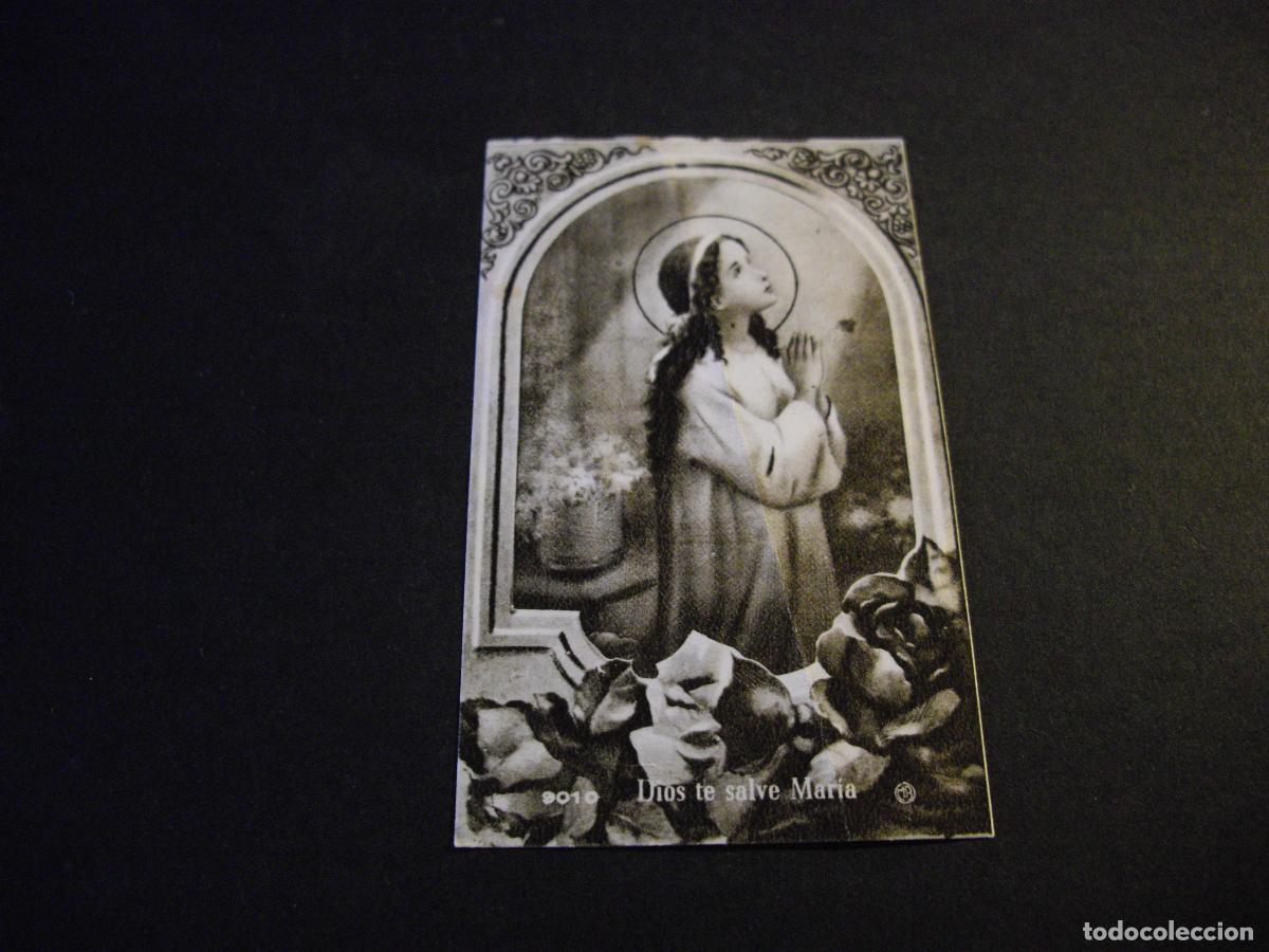Postais: VIRGEN NI&Ntilde;A ANTIGUA ESTAMPA