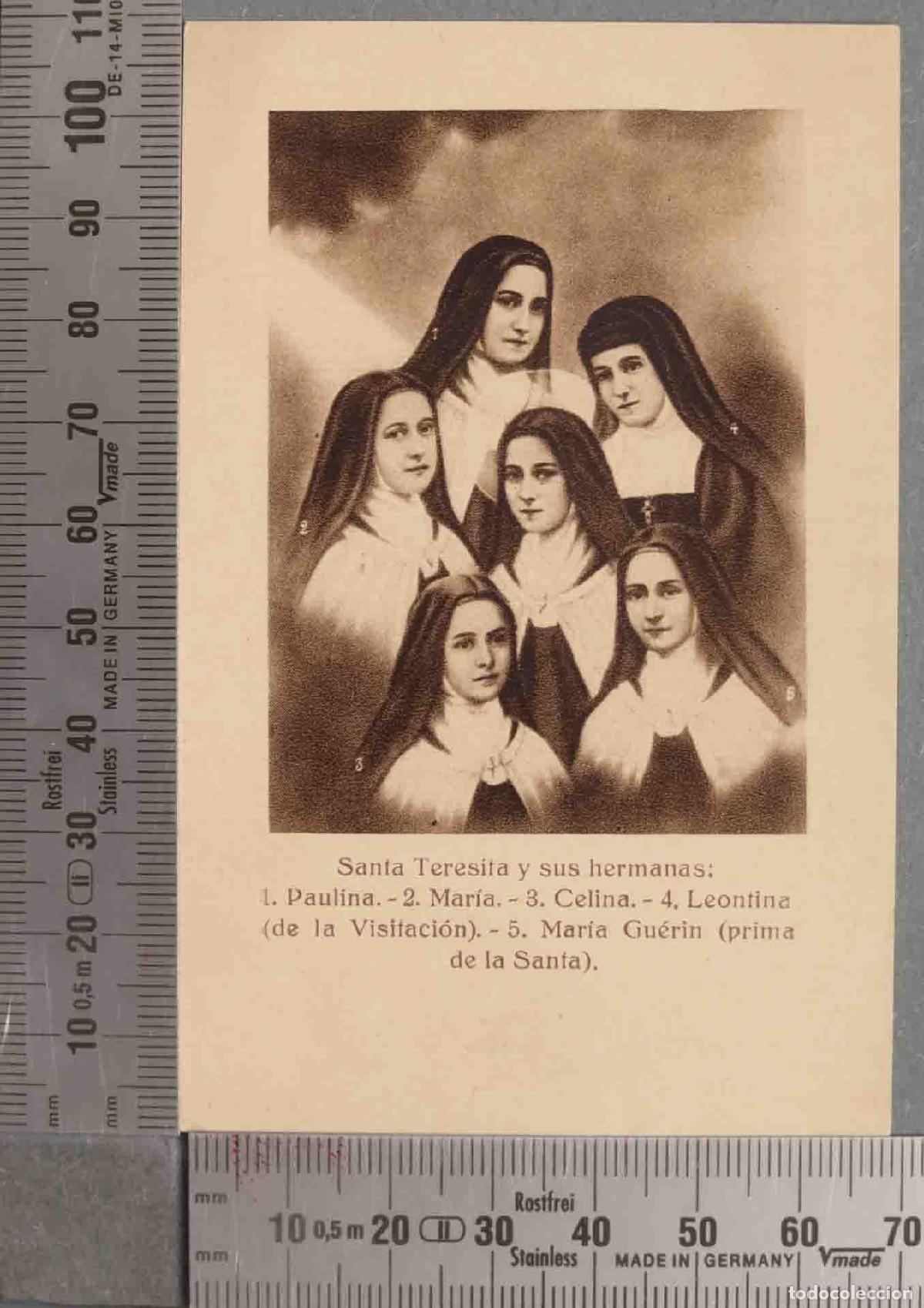 Cartes Postales: ESTAMPA. Santa TERESITA y sus hermanas