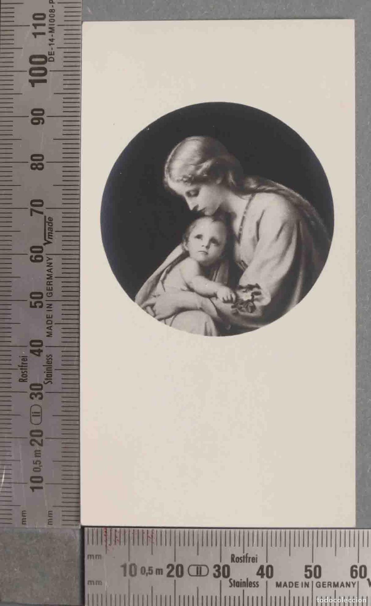 Postkarten: ESTAMPA. VIRGEN NI&Ntilde;O JESUS
