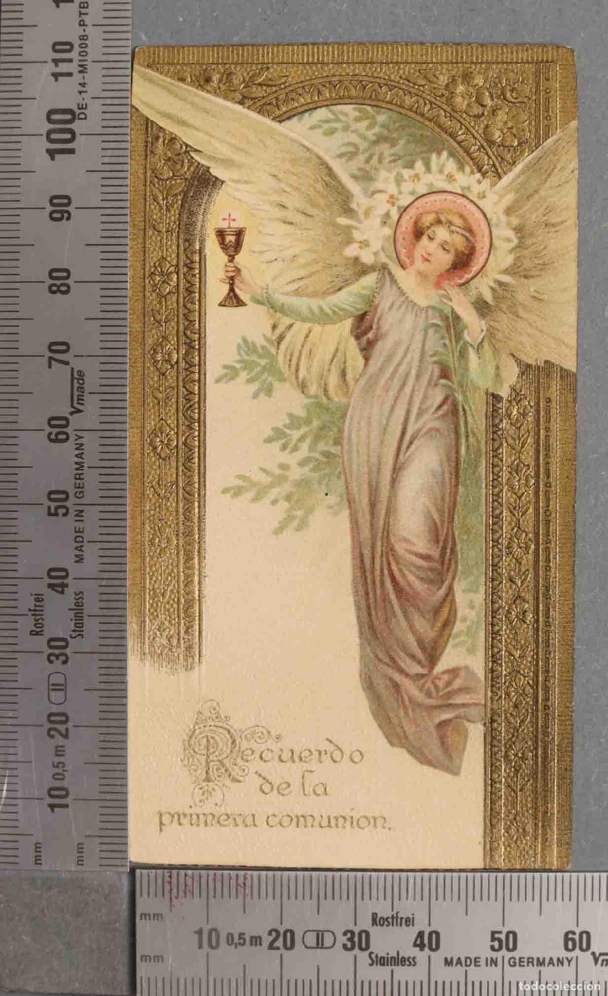 Cartes Postales: ESTAMPA. COMUNION SALVADOR Y SAN NICOLAS. 1921