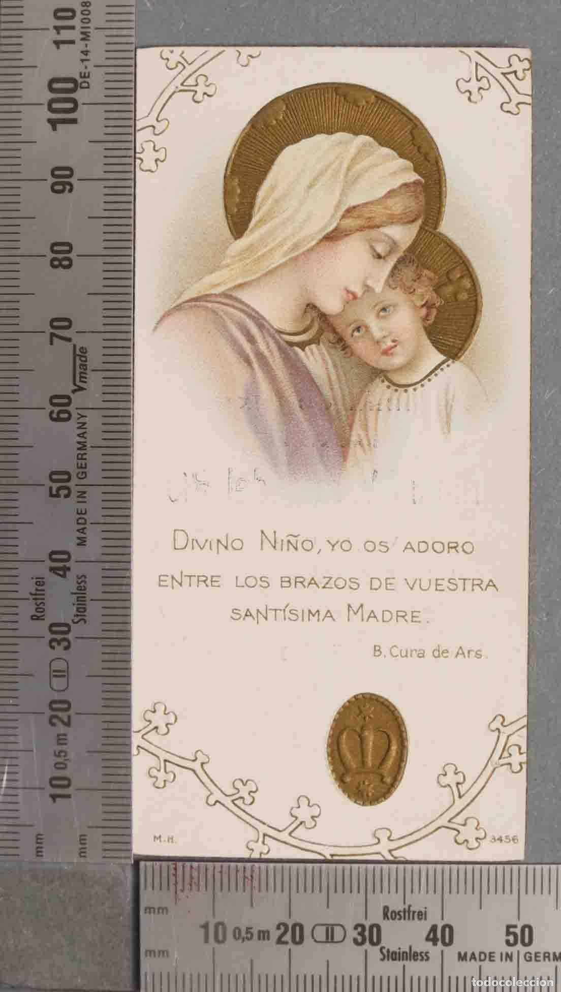 Cartoline: ESTAMPA. COMUNION SALVADOR Y SAN NICOLAS 1926