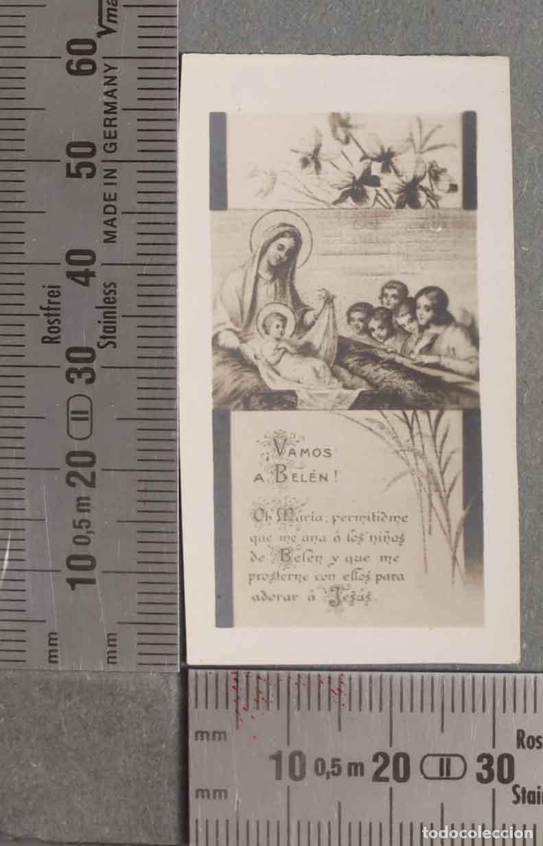 Postkarten: ESTAMPA. NACIMIENTO NI&Ntilde;O JESUS