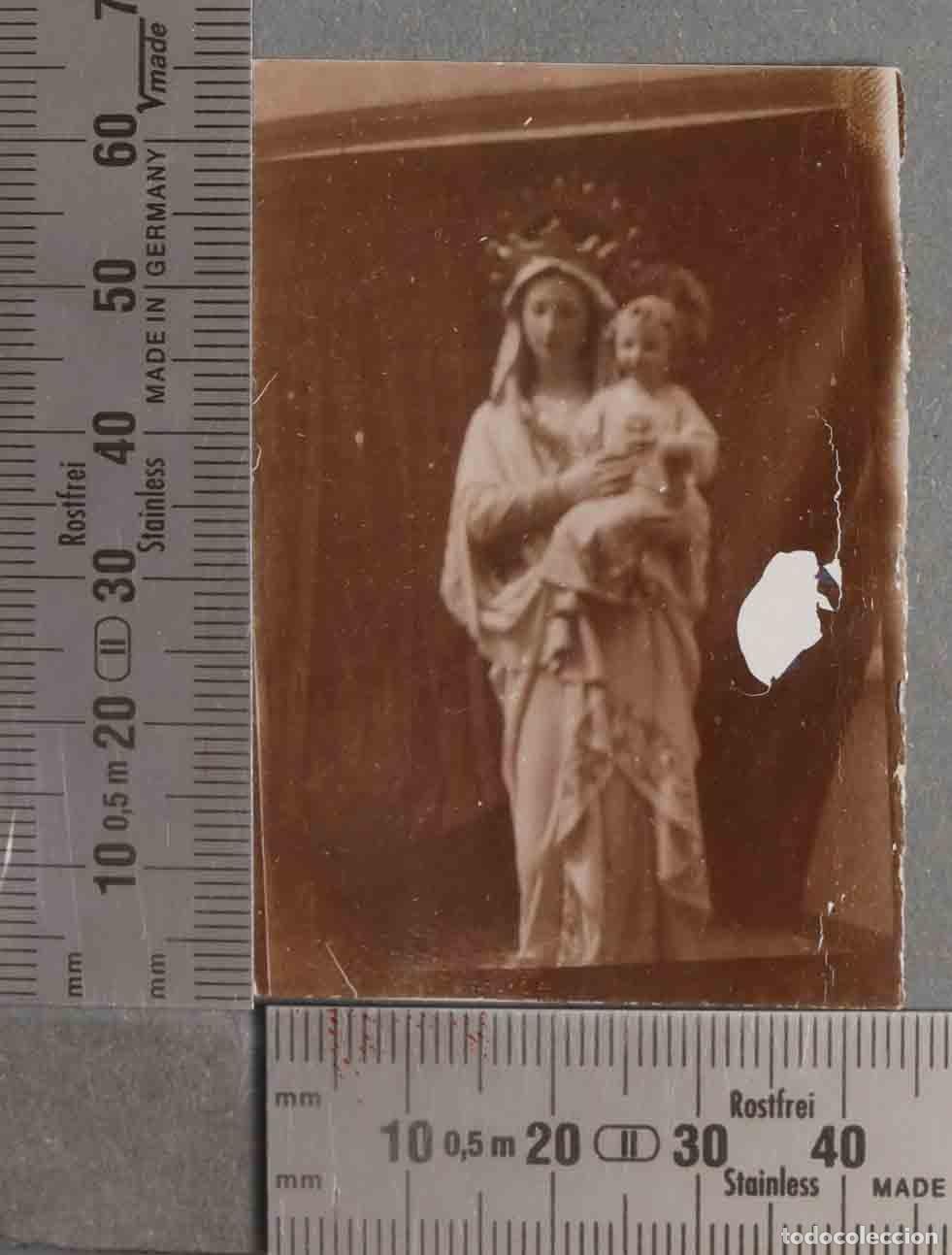 Postais: ESTAMPA. FOTOGRAFIA VIRGEN CON EL NI&Ntilde;O. HACIA 1920