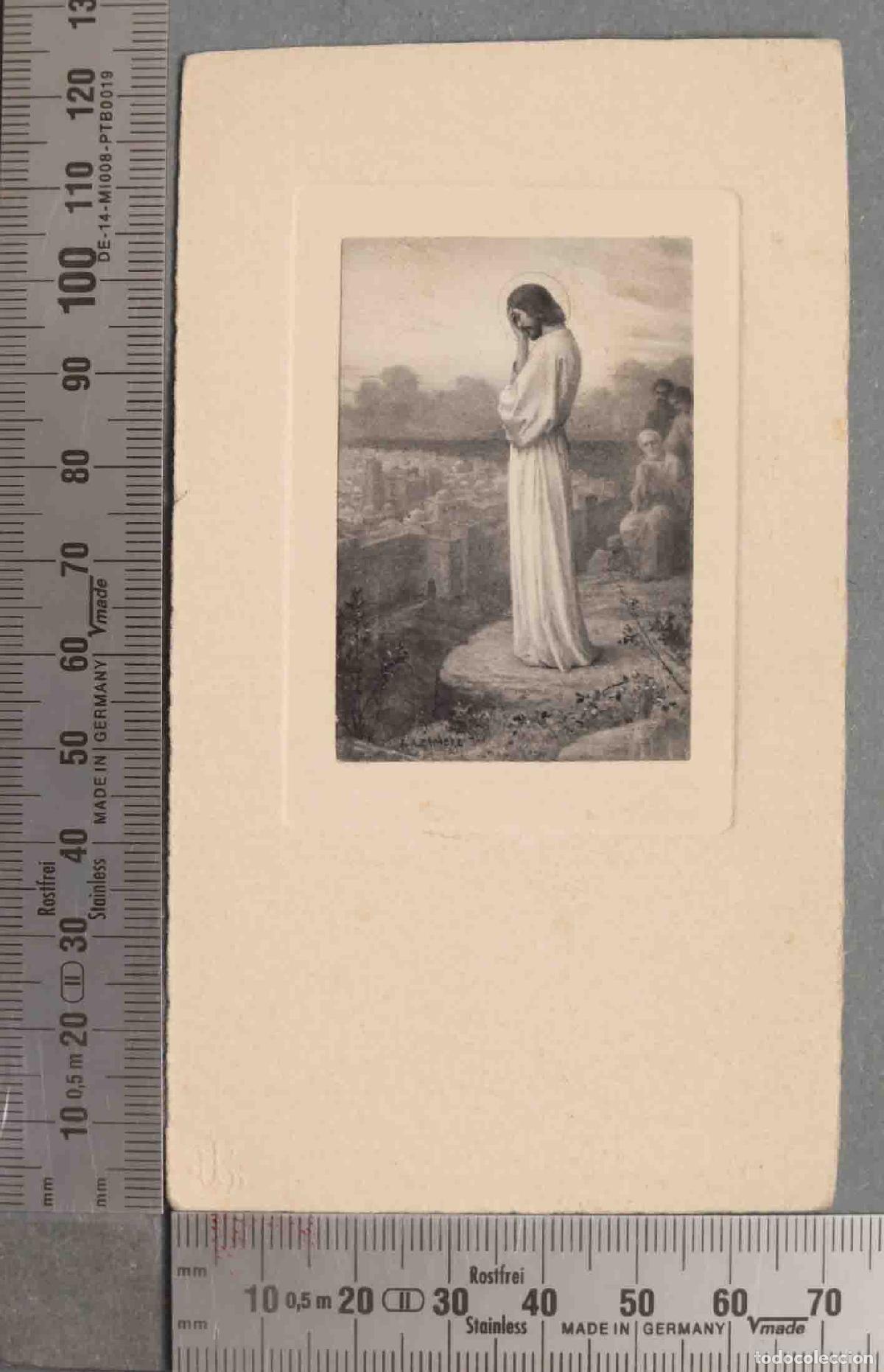 Cartoline: ESTAMPA. JESUS JERUSALEN