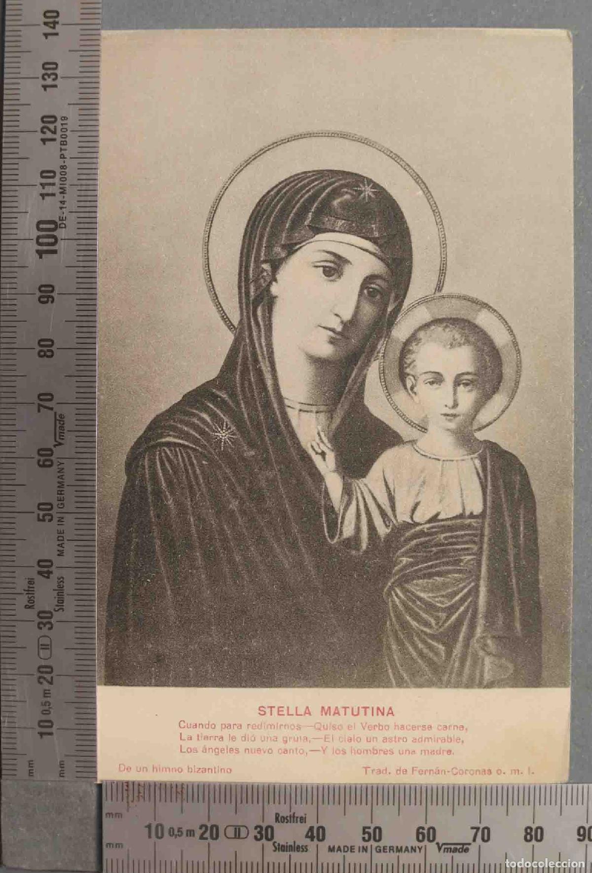 Postales: POSTAL. STELLA MATUTINA - Foto 1