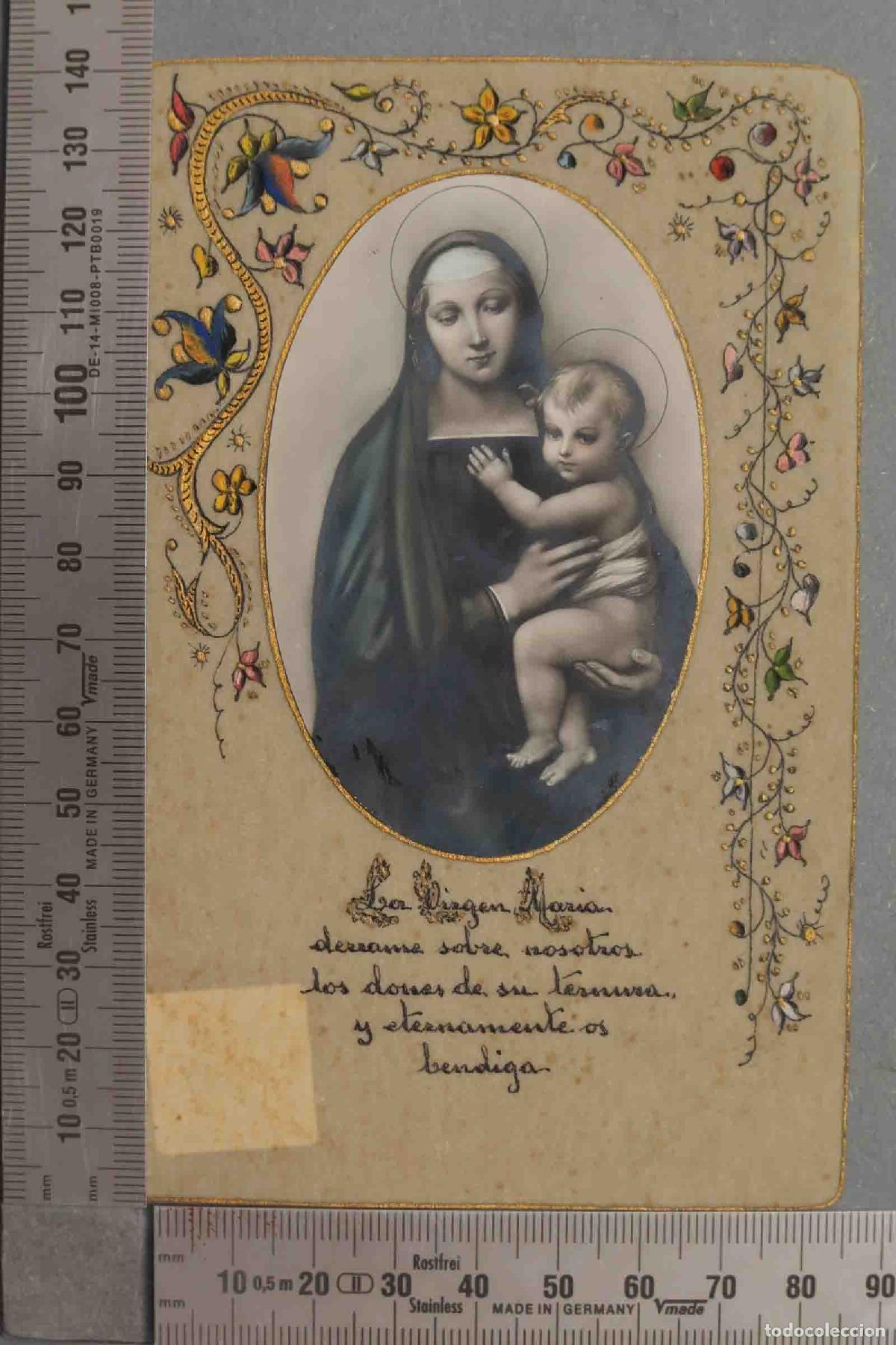 Postales: ESTAMPA. VIRGEN NI&Ntilde;O