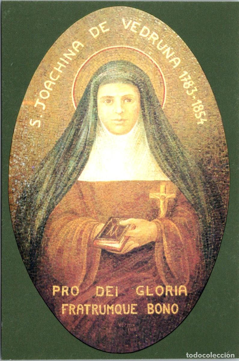 Cartoline: Santa Joaquina de Vedruna -Sin datos- 50 Aniversario Profesi&oacute;n Religiosa -Manuscrita- 149x99mm- LEER