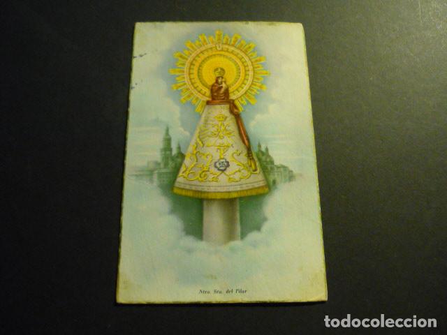 Postales: VIRGEN DEL PILAR POSTAL - Foto 1