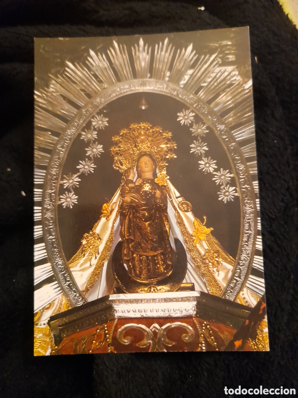 Cartes Postales: Antigua postal fotogr&aacute;fica, Nuestra Se&ntilde;ora de Guadalupe, Patrona de la Isla de La Gomera