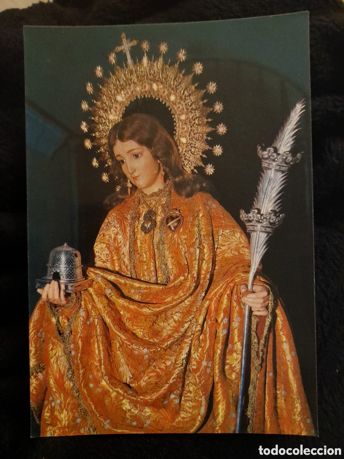 Postales: Antigua postal fotogr&aacute;fica, Santa Eulalia, Virgen y M&aacute;rtir, Patrona de Merida