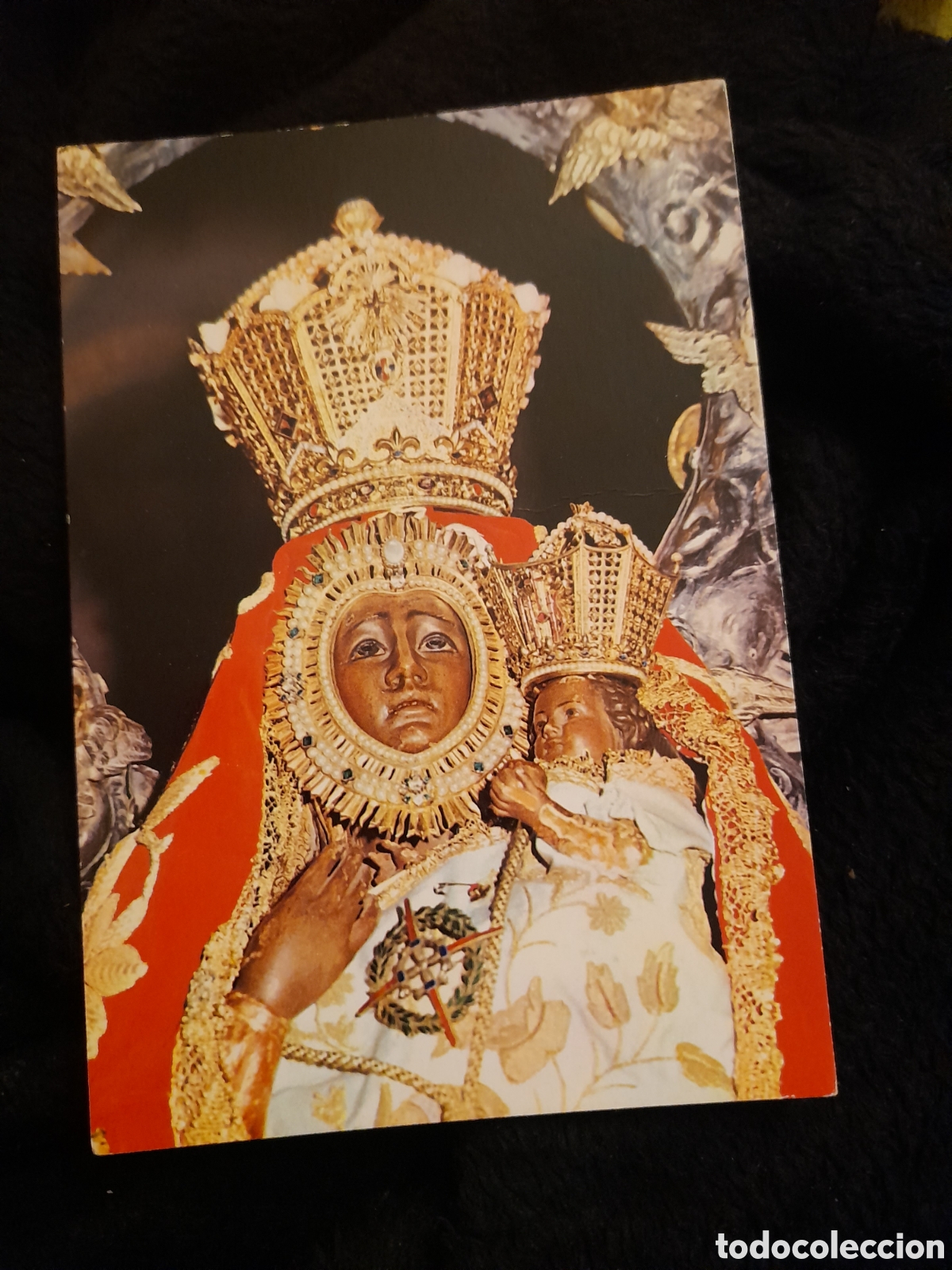 Postales: Antigua postal fotogr&aacute;fica, Nuestra Se&ntilde;ora de la Cabeza, Patrona de Andujar y Di&oacute;cesis de Ja&eacute;n
