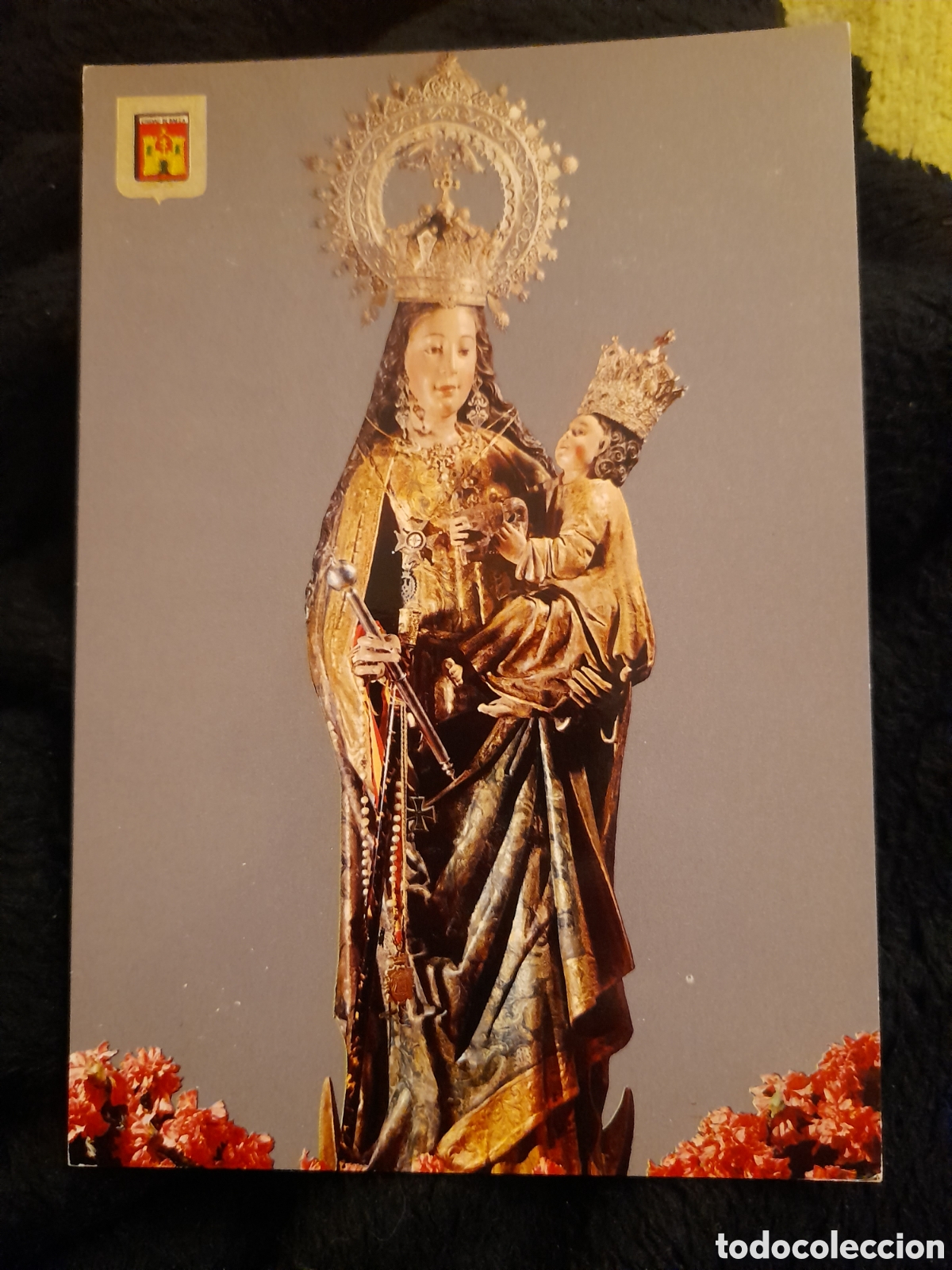 Postales: Antigua postal fotogr&aacute;fica, Nuestra Se&ntilde;ora del Alc&aacute;zar, Patrona de la Ciudad de Baeza(Ja&eacute;n)