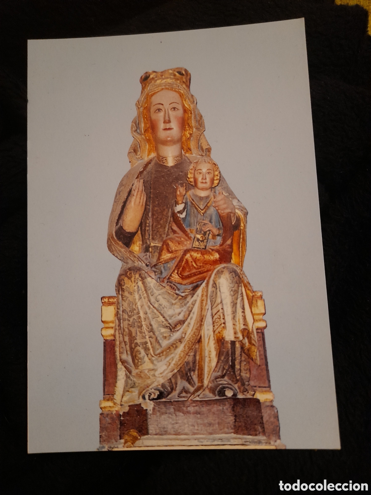 Postais: Antigua postal fotogr&aacute;fica, Nuestra Se&ntilde;ora de San Salvador, Monasterio de Ca&ntilde;as, (La Rioja)