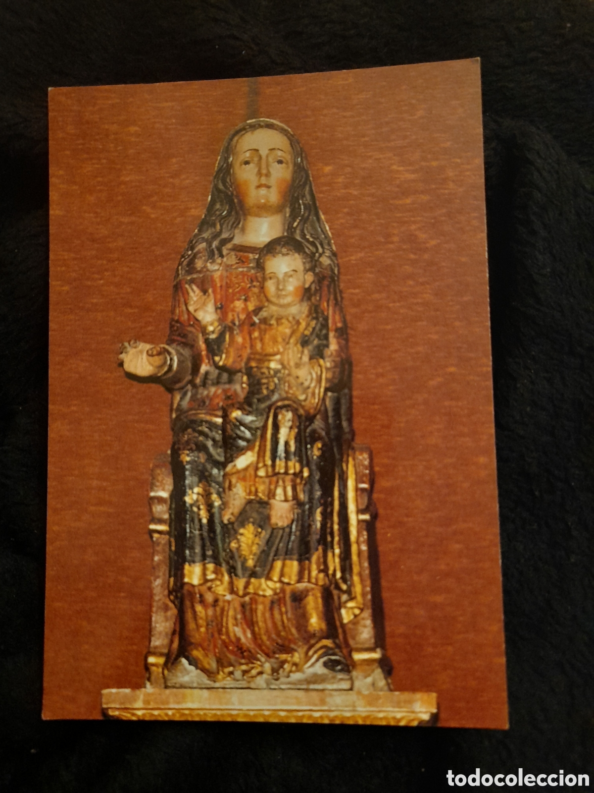 Cartes Postales: Antigua postal, Nuestra Se&ntilde;ora de la Plaza, Patrona de Santo Domingo de la Calzada (La Rioja)