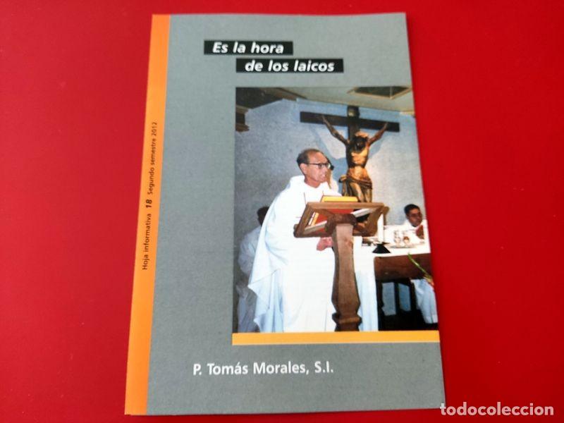 Cartoline: FOLLETO ESTAMPA ES LA HORA DE LOS LAICOS N&ordm; 18 2012 PADRE TOMAS MORALES ORACION