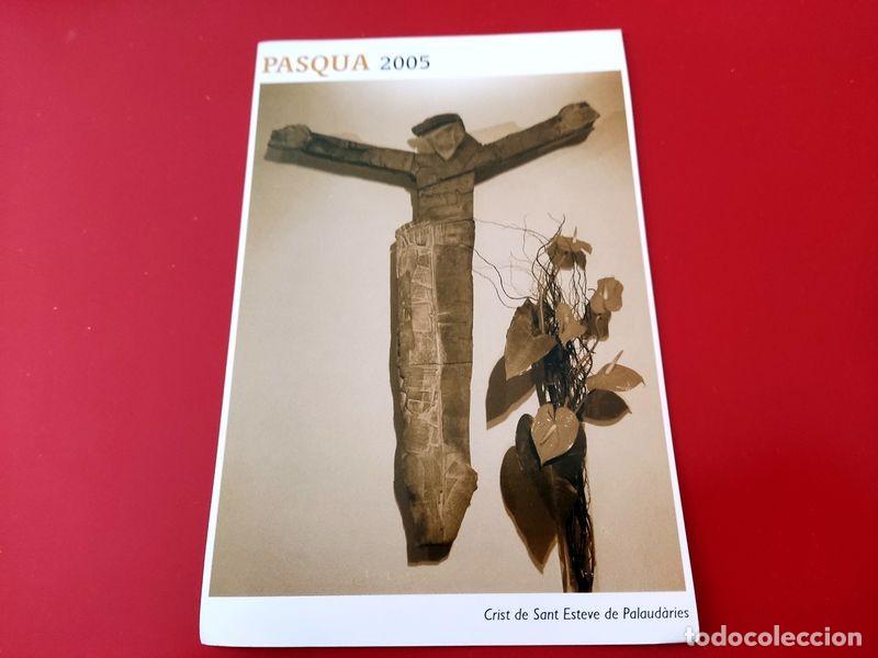 Postkarten: POSTAL ESTAMPA PASQUA 2005 CRISTO DE SANT ESTEVA DE PALAUDARIES ORACION