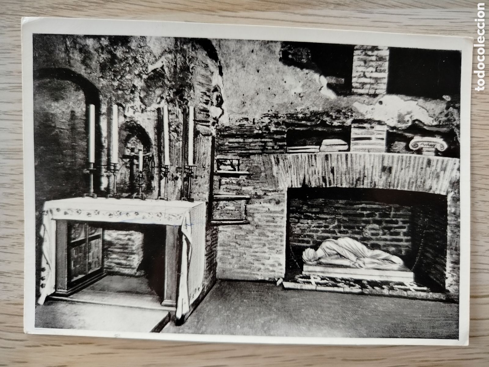 Postales: POSTAL ROMA - CRIPTA DE SAN CECILIO (ITALIA) - Foto 1