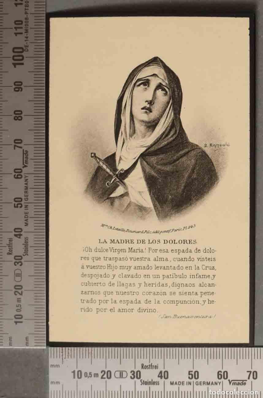 Postkarten: ESQUELA. MAXIMINA MARTIN GARCIA 1930 DIPTICO