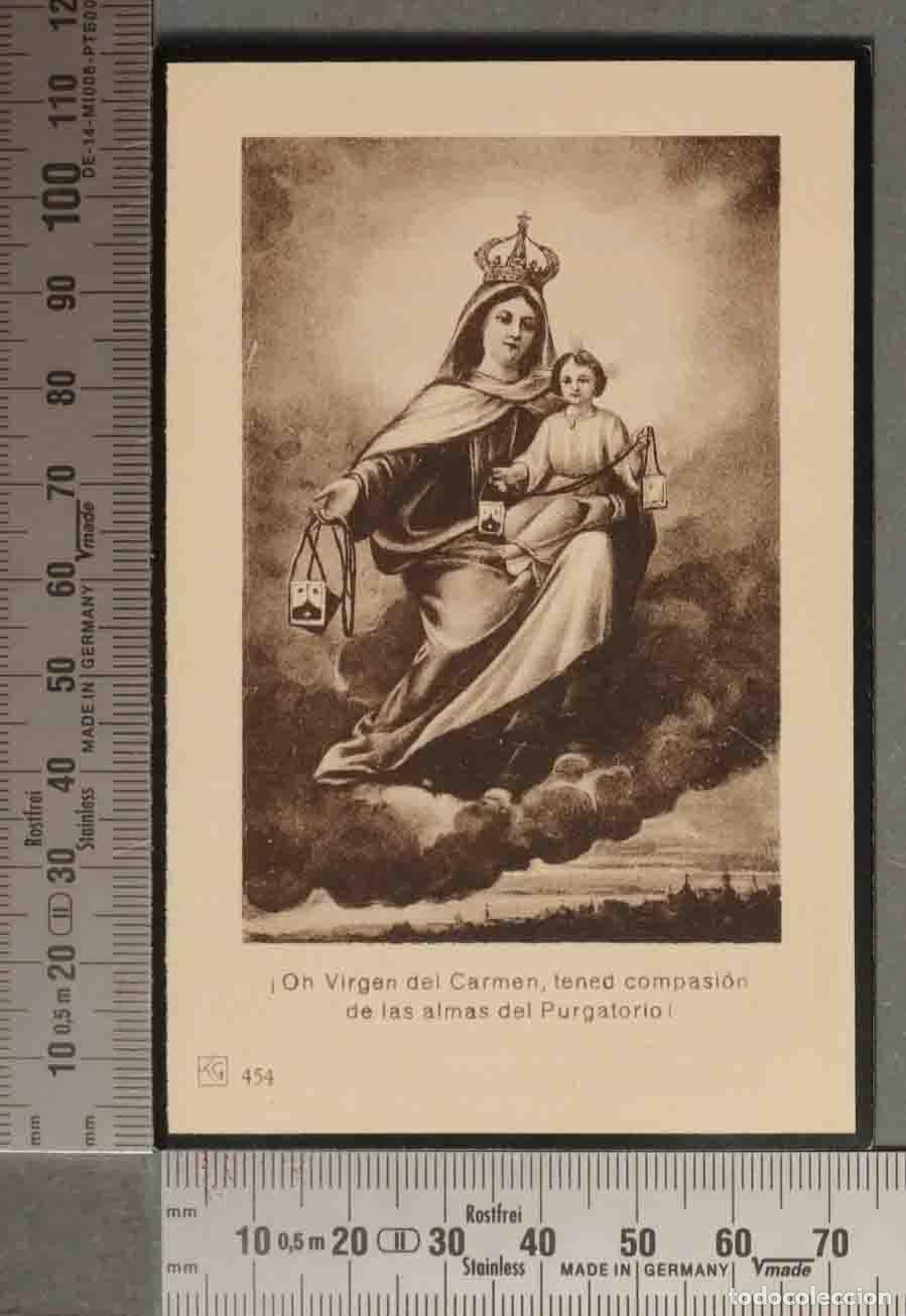 Postais: ESQUELA. 1931 IGLESIA ANTON MARTIN DIPTICO