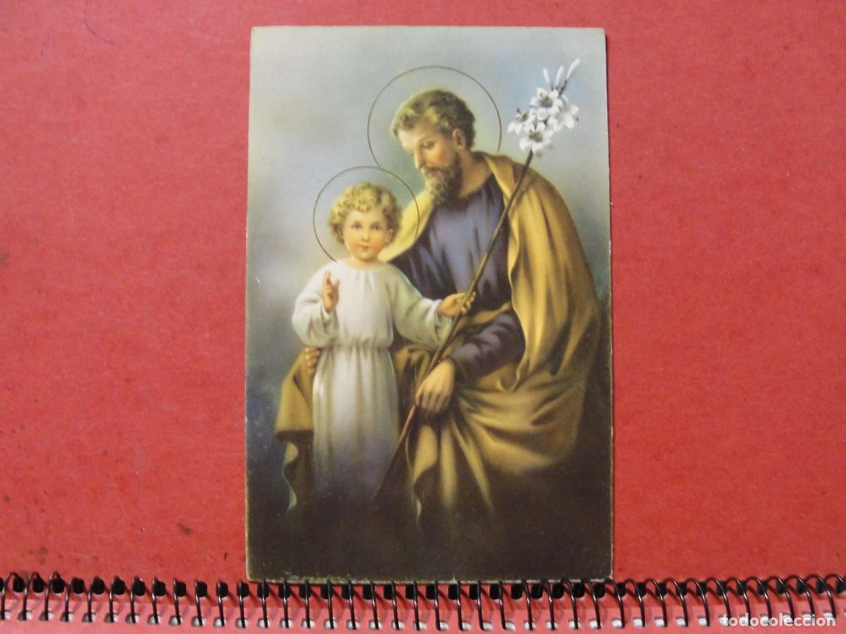 Postales: ESTAMPA ITALIANA SERIE LUX 176 - SAN JOSE Y JESUS NI&Ntilde;O - NO CIRCULADA &iquest; A&Ntilde;OS 50 ?