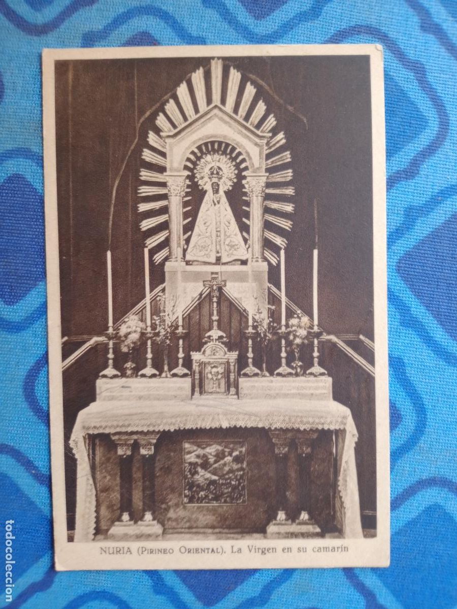 Postales: Postal de la Virgen de Nuria - Foto 1