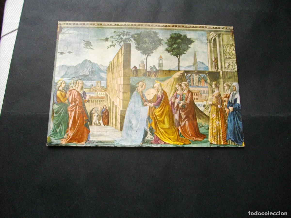 Postais: POSTAL DE VISITACION DE LA VIRGEN A SANTA ELIZABETH - LA DE LA FOTO VER TODAS MIS POSTALES